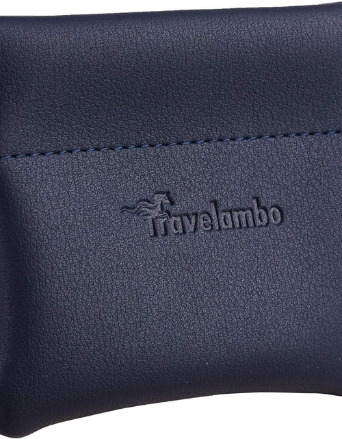 Load image into Gallery viewer, Leather Squeeze Coin Purse Pouch Change Holder for Men &amp; Women
